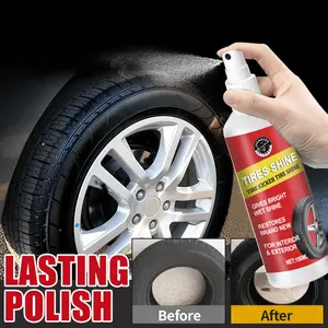 Car Refurbishment Spray: Restore Shine to Tires, Plastic & Leather | 100ml Coating Wax