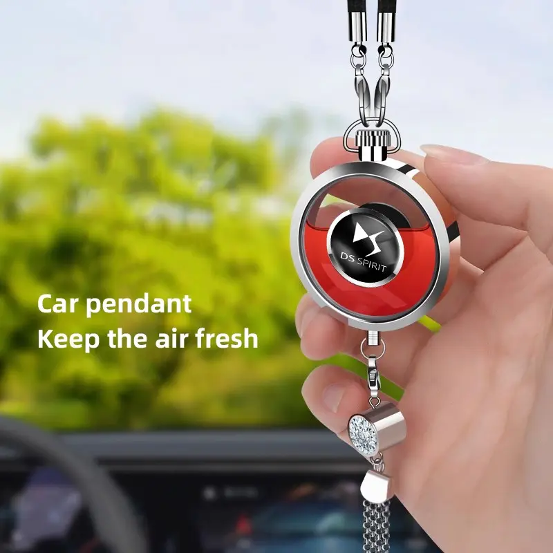 1Pcs Car Perfume Pendant Air Freshener Hanging Perfume Diffuser For DS SPIRIT DS3 DS4 DS4S DS5 5LS DS6 DS7 DS9 WILD RUBIS E-Tense DIVINEDS