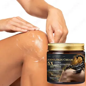 60g 5x Bee Venom Body Lotion, Honey Chamomile Magnesium, Moisturizing Deep Nourishment, Joint Skin Care, Unisex, 60g Size