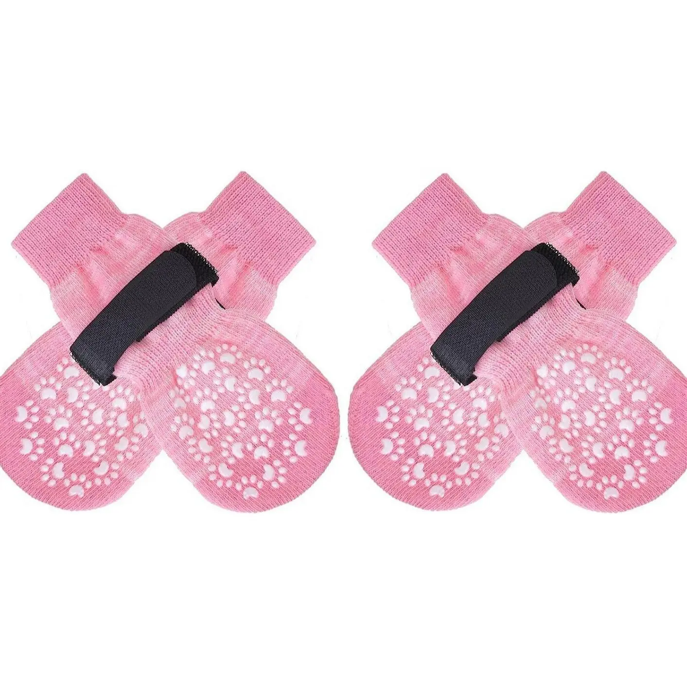 Anti-Slip Pet Dog Cat Socks, Outdoor Medium Large Dogs Golden Retriever Shoes, Indoor Quiet Pet Socks, Claw Protection Puppy Shoes
