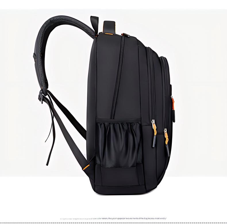 Multifunctional backpack, men's large-capacity business laptop backpack, travel bag, trendy student schoolbag, commuter bag