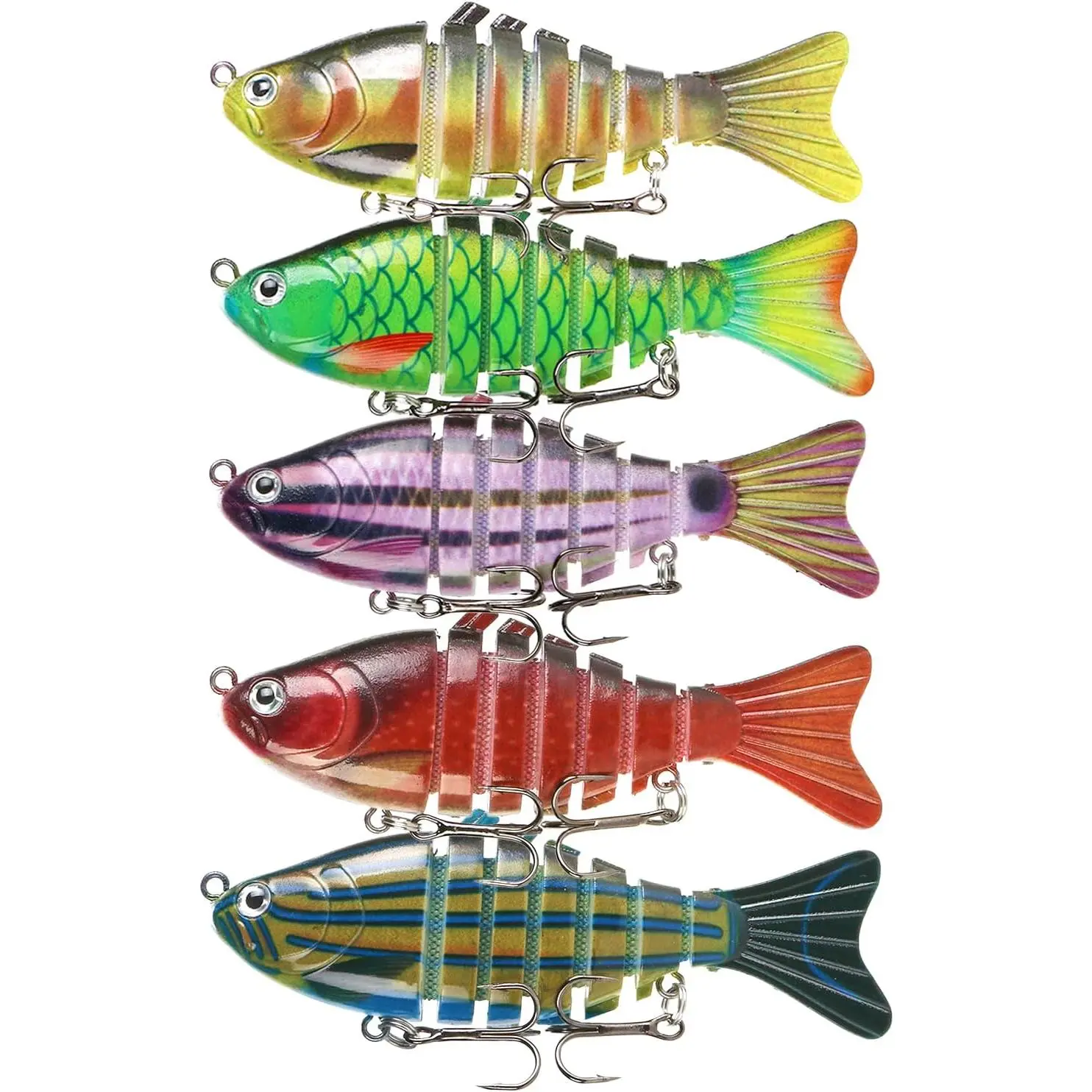Fishing Lures, Freshwater or Saltwater Bass Fishing Lures, Floating Lures for Bass Catfish Pike, Glide  for Family Fishing, Fishing , Whopper Plopper, Baits Fishing Gifts for Men