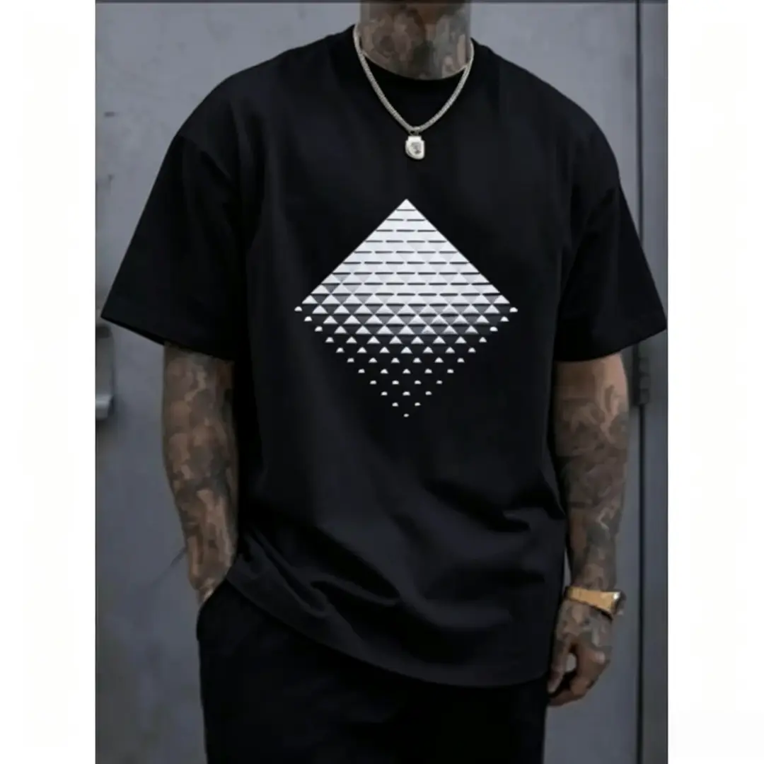 Men's Aesthetic Graphic T-Shirt in Soft Cotton, Classic Crewneck Top with a Relaxed Fit for a Casual Layering Vibe, Baseball