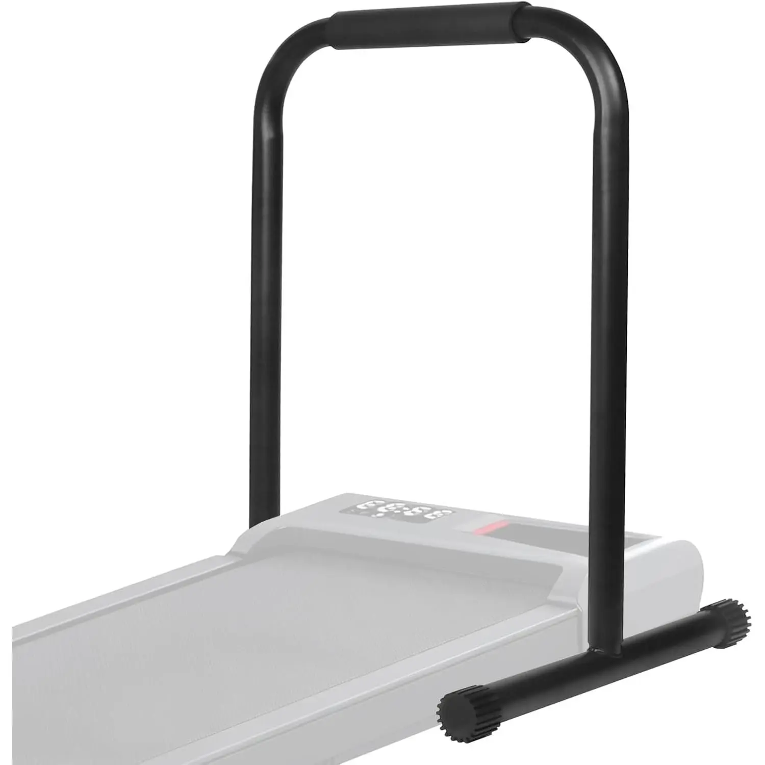Handle Bar for Walking Pad Only, Adjustable Handrail Height from 34.2 to 42.1 Inch, Compatible with Walking Pad 20.2'' Wide, Non-Slip Rubber Feet, Comfortable Absorbent Grip