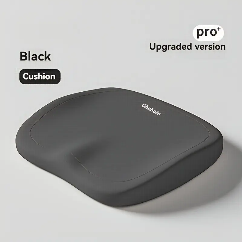 Ergonomic memory sponge cushion, suitable for long-term sitting posture - adjustable hip and lumbar support pad - portable seat cushion, suitable for offices, cars, and homes - soft and stress relieving office chairs