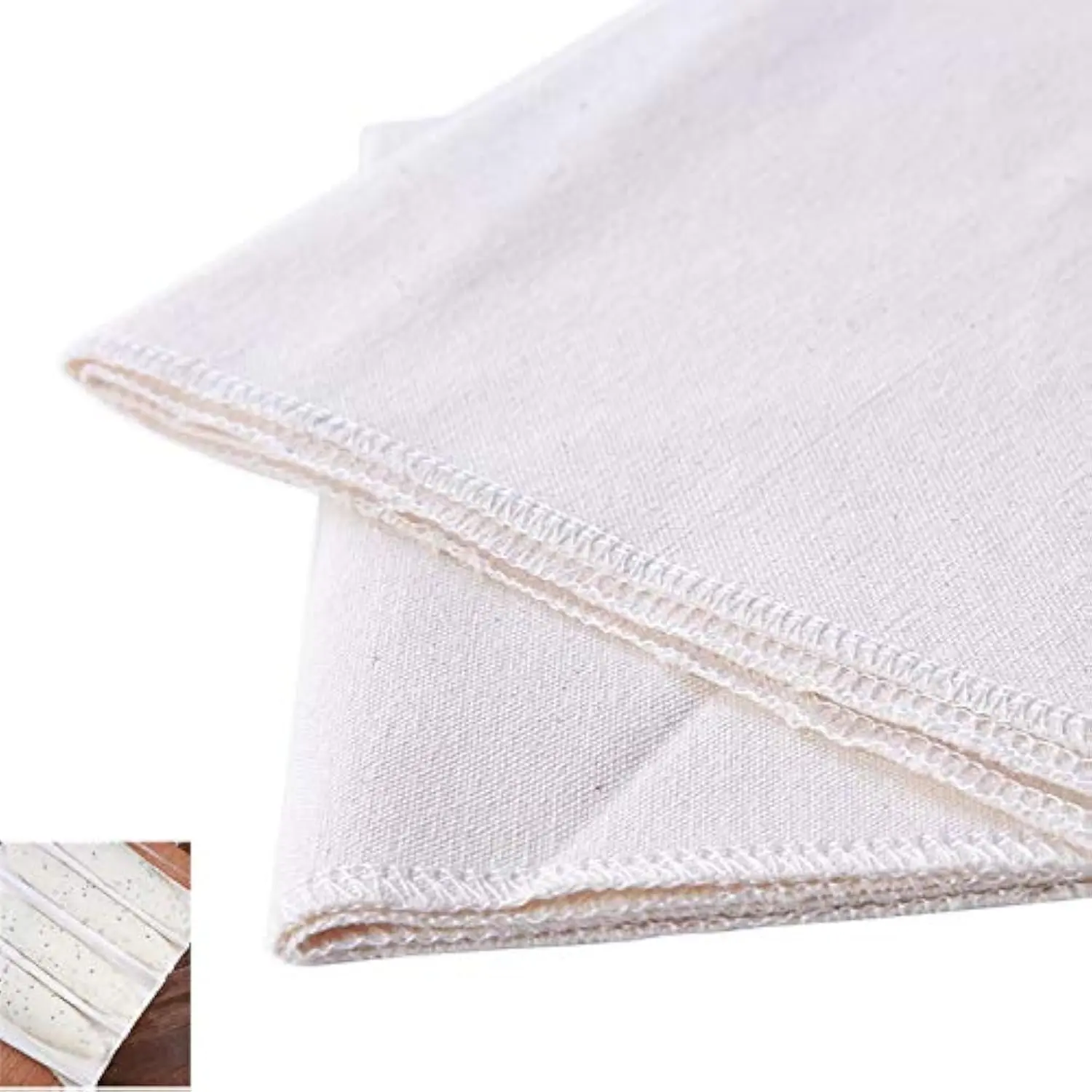 Professional  Dough Proofing Cloth, 29 3/8 x 17 3/4 Inch |  Pure  Pastry Cloth for Baking  Bread, Family Baking Helper, Durable &  Kitchen Tool