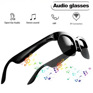 Smart SunGlasses, Wireless Headphone Smart Glasses for Listening To Music & Calling, Bluetooth - Compatible Creative Sports Smart Glasses, Fathers day Gifts
