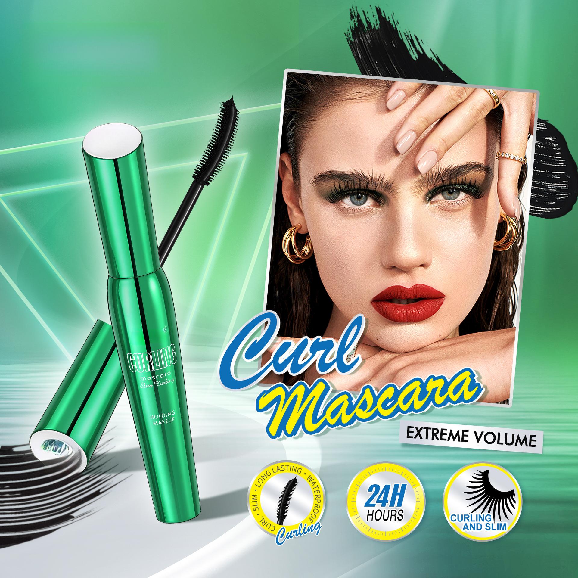 Long-lasting, setting mascara, waterproof, lengthening, curling, non-clumping, smudge-proof, naturally lengthening makeup