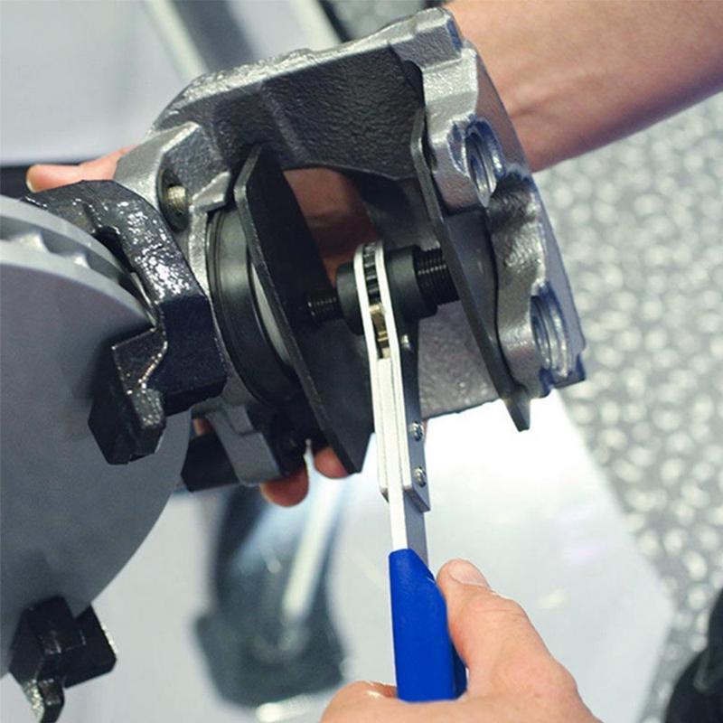 Car Ratchet Brake Piston Install Tool for Single, Twin and Quad Pistons, Press Caliper Spreader Tool, Brake Caliper Wrench, Car Repair Tools
