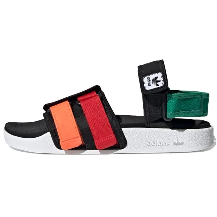 Adidas Adilette Sandal 4.0 'Black Scarlet True Orange' GZ8827