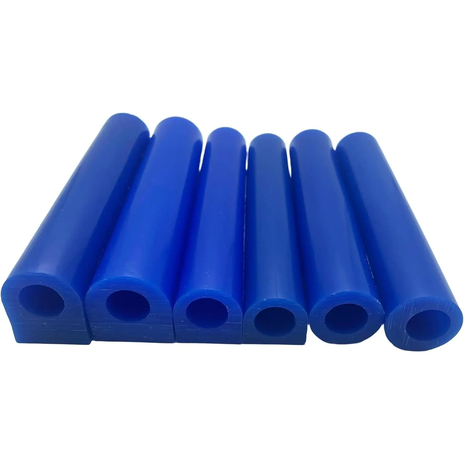 6PCS Blue Ring Carving Wax Tubes for Jewelry Making Casting, Mold Molding, Lost Wax Casting, Ring Design, Engraving & Custom Jewelry Craft