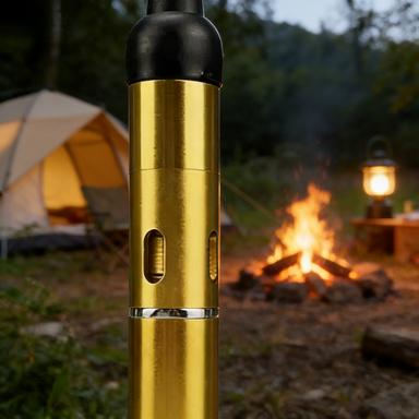 Camping Essential Windproof Lighter with Storage Bag, Reusable Flameless Lighter for Campfire, Hiking, Emergency,6-15 Days Delivery