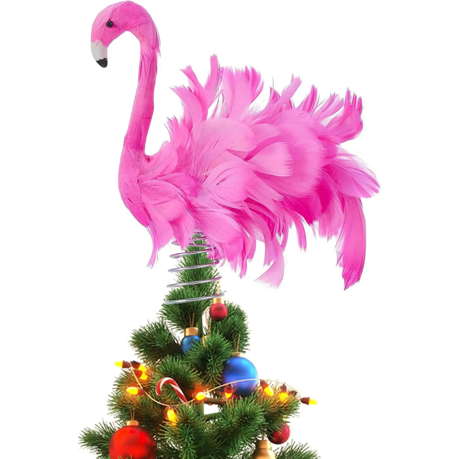 Christmas Tree Topper,    Tree Topper, Tropical Summer Tree Ornaments Christmas Tree Decor for Holiday Xmas Party  (,  Size)