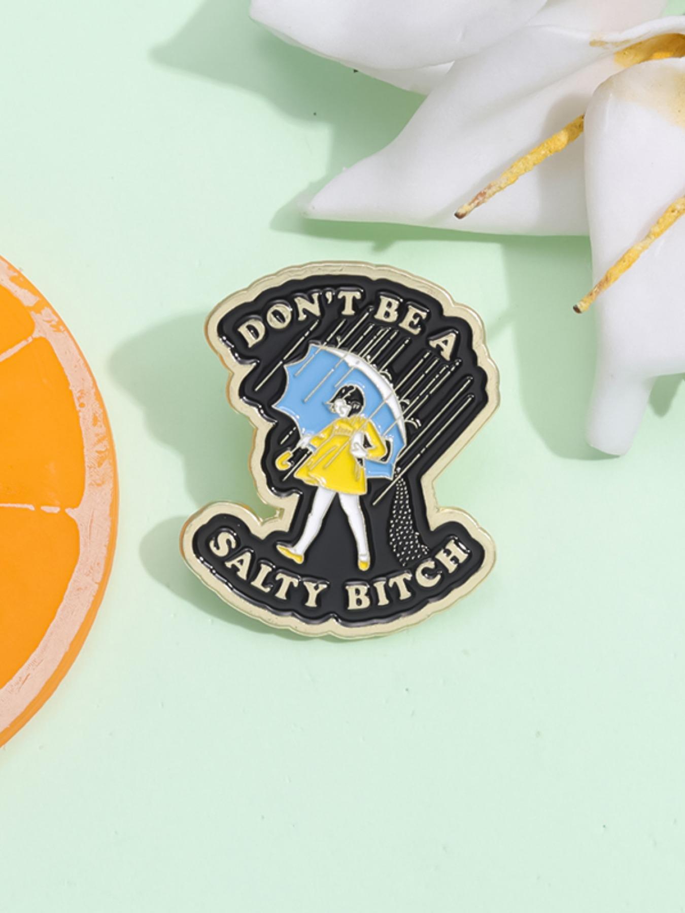 Cute Cartoon Girl Design Brooch, Enamel Pin Suitable for Backpacks, Jeans, Scarves, Hats Decoration, Trendy All-match & Exquisite Brooch for Birthday Gift, Gifts for Her
