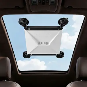 Starlink Mini Suction Cup Mount, 4-Cup Drill-Free Vacuum Suction Mount Compatible with Starlink Mini, Window & Sunroof Holder for Car RV Truck Boat Satellite Terminal