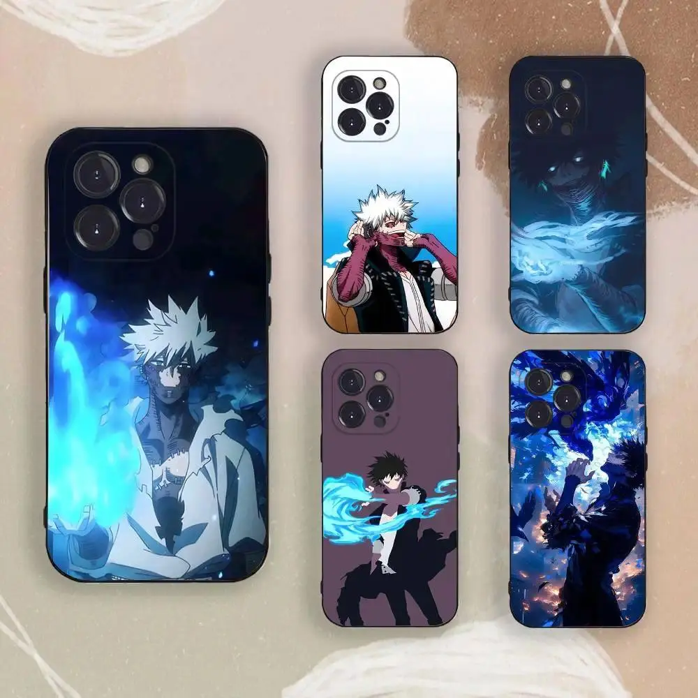 Customized Dabi Theme Anime Phone Case for Anime Fans - TPU Soft, Skin-Friendly Casing with Protector for iPhone 17,16,15,14,13,12,11,Pro,MAX,Plus, Camera & Device Shielding Accessory