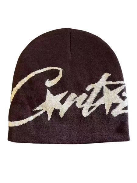 Y2K Trendy Unisex Star Letter Knit Beanie - Jacquard Pattern for Stylish Look - Cozy Comfortable Fit - Ideal for Daily Outings, Sports & Street Party Events