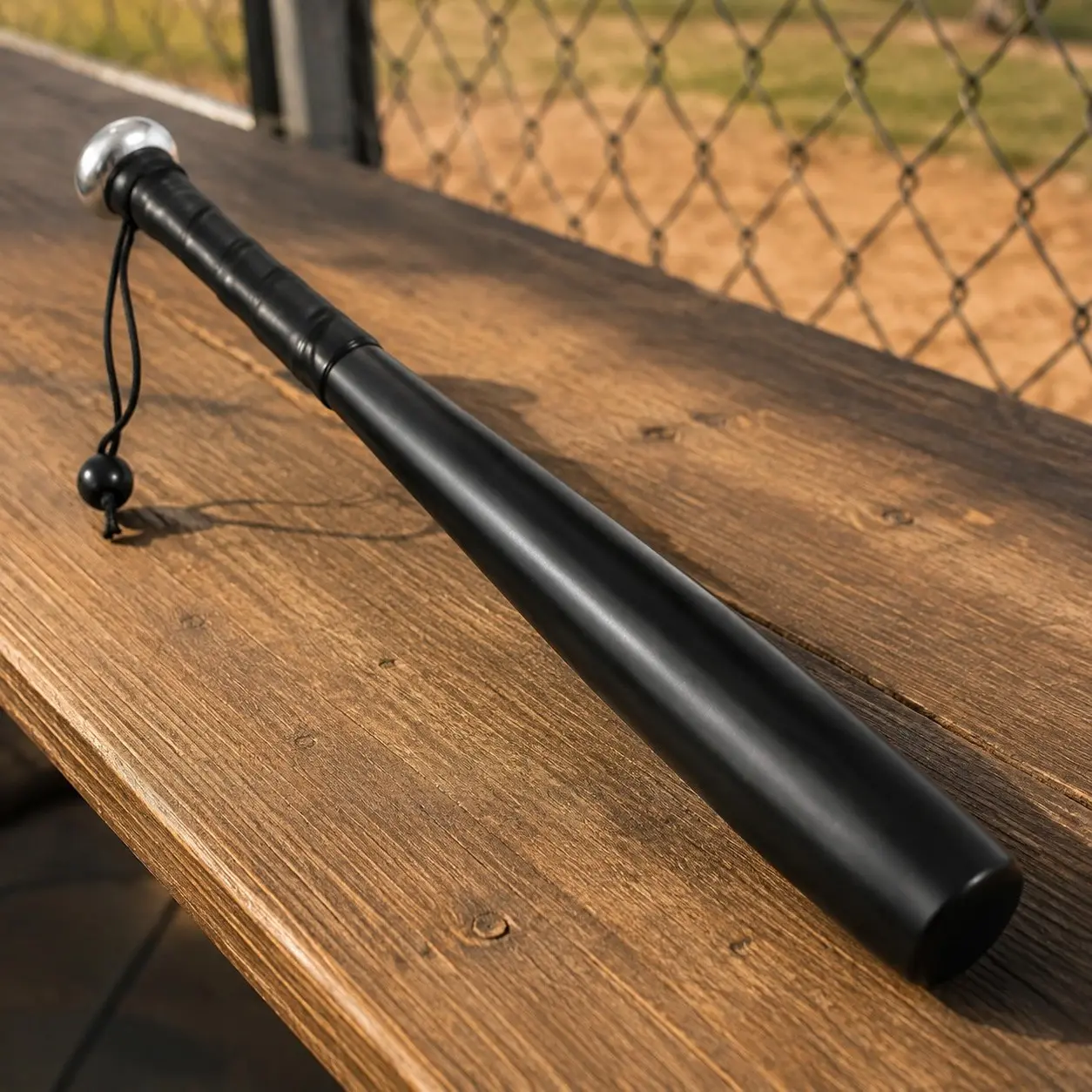 18 Inch Aluminum Baseball Bat for Self Defense, Tire Checker and FishGift