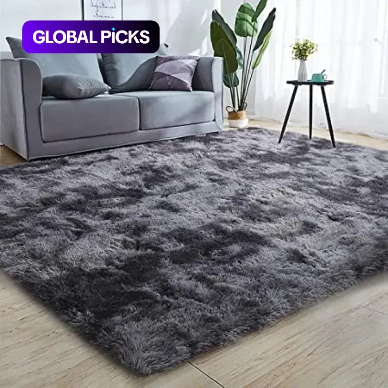 Modern Style Faux Fur Rug, Soft Shaggy Rug, Fuzzy Rug, 1 Count Soft Floor Mat, Decorative Carpet for Home Living Room Bedroom Study Room, Valentine's Day Gift #TOP PICKS