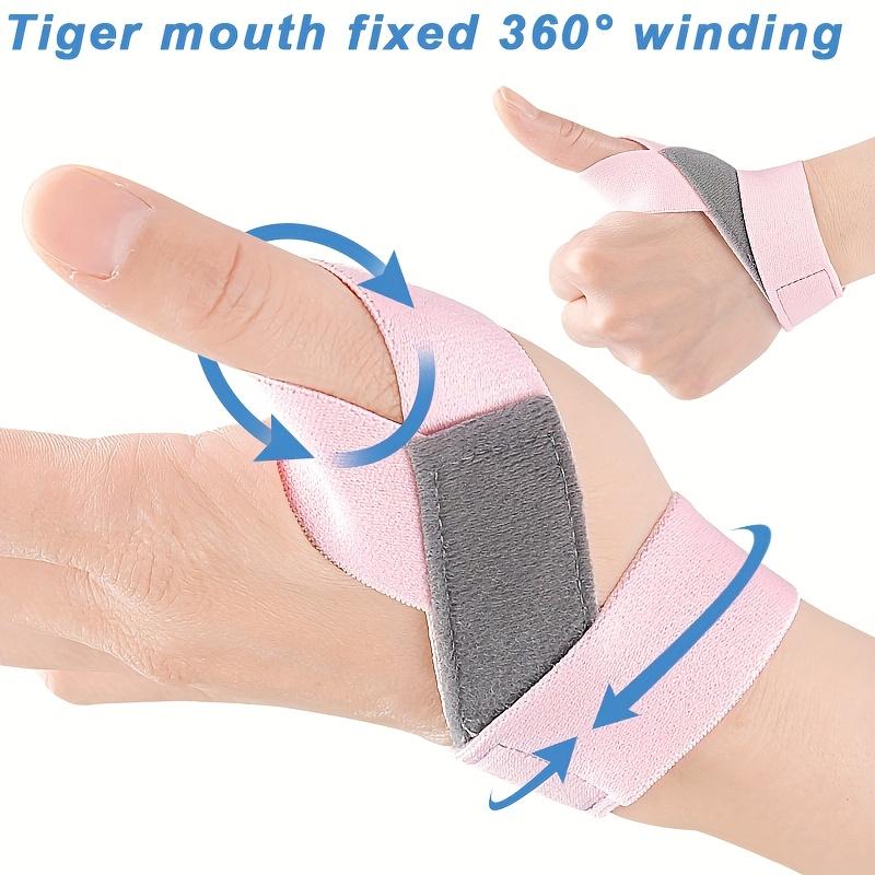 Adjustable Thumb Support Brace for Men Women Breathable Lightweight Thumb Stabilizer for Arthritis Tendonitis Pain Relief Machine Washable Wrist Thumb Guard for Daily Work Sports Hand Care Recovery