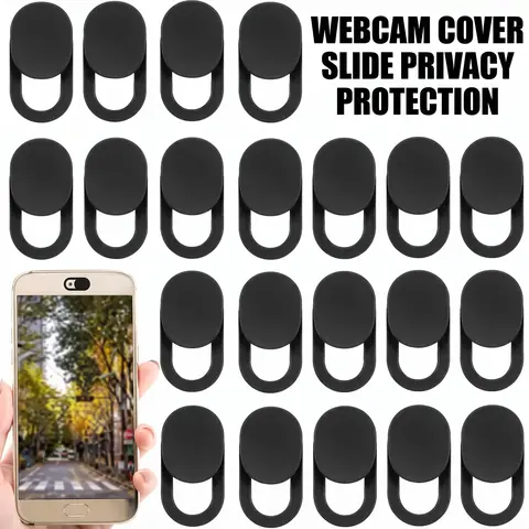 25Pcs Webcam Cover 0.03 inch Ultra Thin Slim Laptop Camera Cover Slide for iPhone iPad MacBook Pro Computer iMac Cell Phone PC Accessories Camera Blocker Slider, Great for Privacy, Tech Accessories, Tech Gadgets