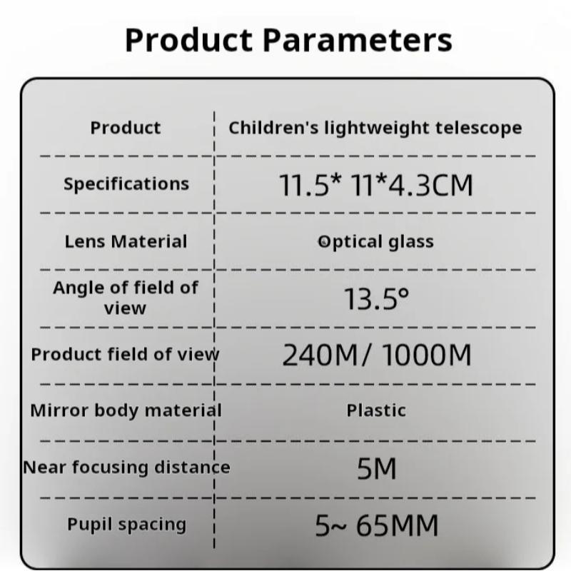 Astronomical Telescope, High Definition High Power Portable Telescope with Tripod, Educational Science Experiment Toy, Birthday Gift for Teens