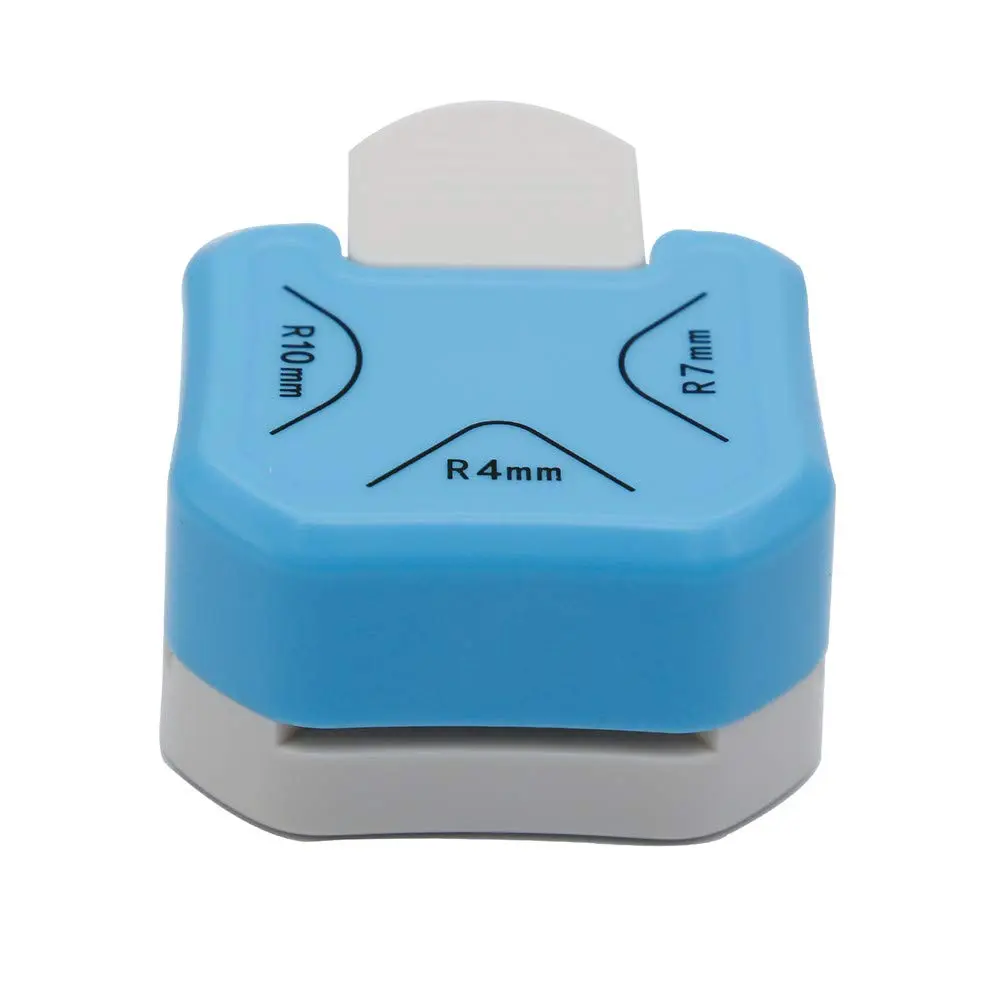 Paper Corner Rounder 3 in 1 (R4mm+R7mm+R10mm), Punches for Crafts,  ,Envelope Punch Board ,Hole Puncher, Laminate, DIY Projects, Photo ,Card Making Scrapbooking and Journaling