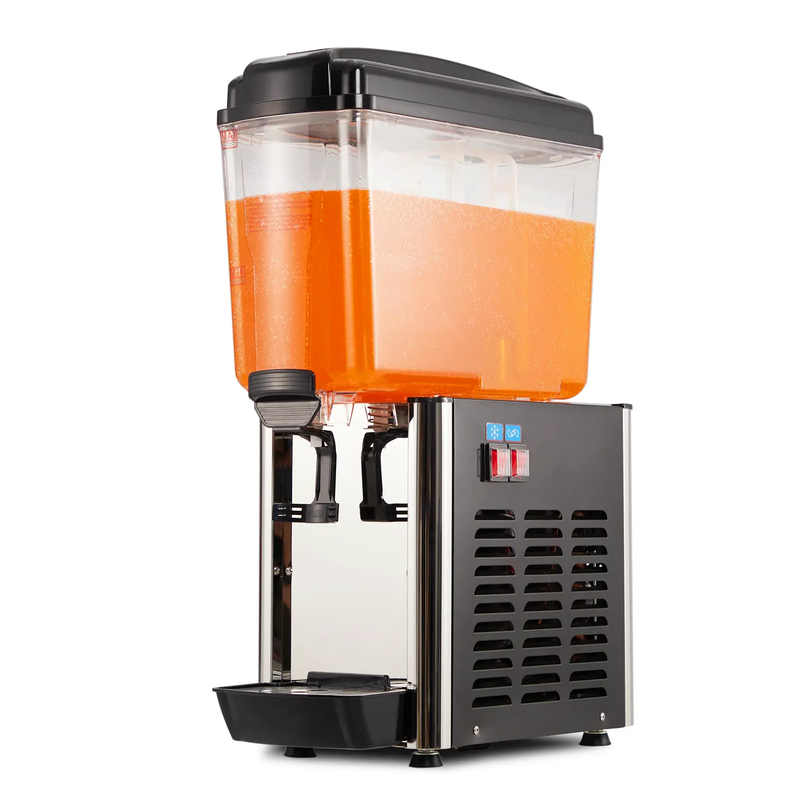GARVEE Commercial Beverage Dispenser - 4.8 gal (18L) Single Tank, 150W, Food-Grade Stainless Steel Modern Water Coolers & Dispensers, Ideal for Restaurants, Parties