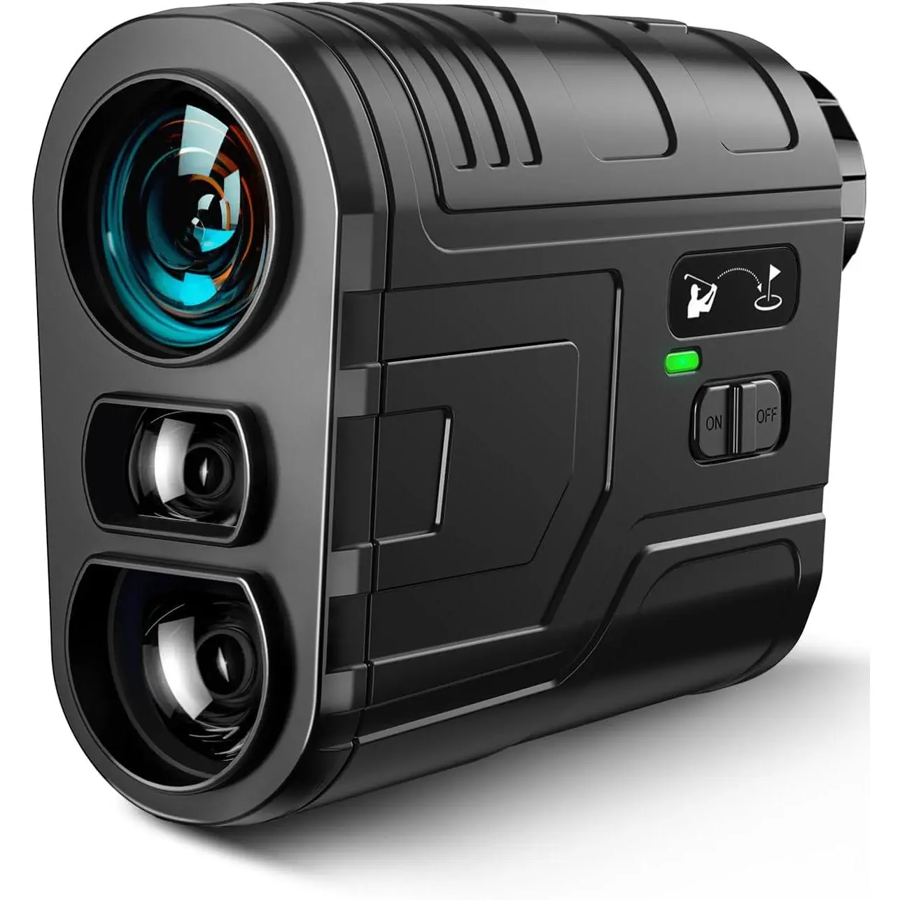 Range Finder Golf with Slope,1200Yards .Range Finder, Lightweight Portable Rechargeable Rangefinder, Flag Lock Vibration, Switch for Legal, Range Finders for Golf Accessory