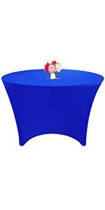 8 Pack 5FT Round Spandex Tablecloth 60" Black Table Cover, Round Table Cloth Washable Wrinkle Resistant Fitted Stretch Table Cover for Wedding Birthday Banquet Bar Events 8 Pack 5FT Round Spandex Tablecloth 60" Black Table Cover, Round Table Cloth Washable Wrinkle Resistant Fitted Stretch Table Cover for Wedding Birthday Banquet Bar Events