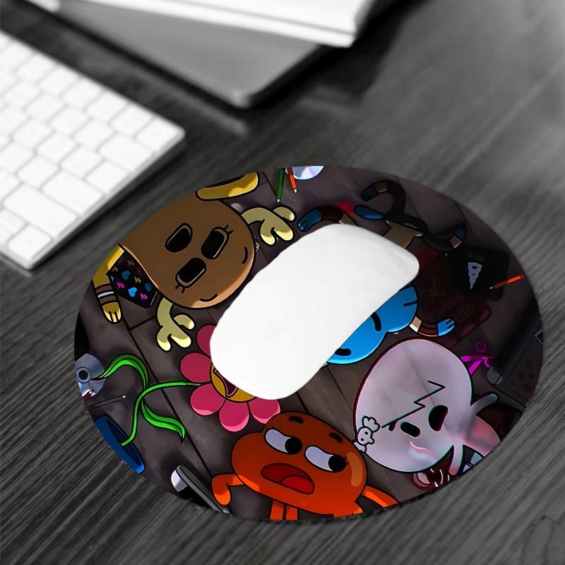 Cartoon Pattern Mouse Pad, Rectangle Gaming Mouse Pad, Non-slip Rubber Base Keyboard Mat for Home Office, Desk Decor, Mousepad