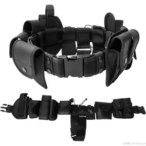 10 in 1 police Tactical belt Security Guard Belt,Versatile Military Modular Equipment System Molded Duty Belt Set for Law EnforcementC36MotoFixStore