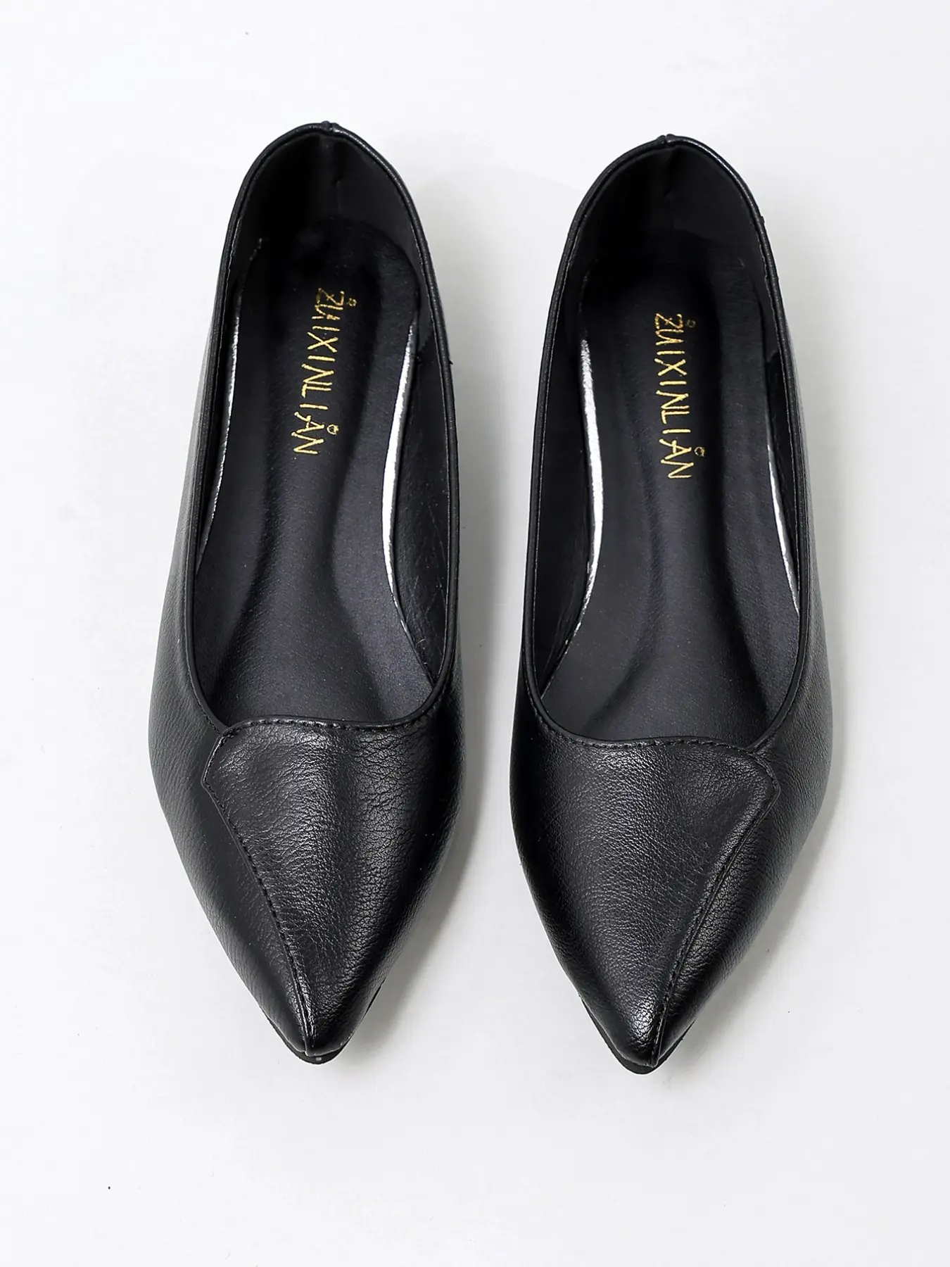 2026 New Women's Pointed Toe Ballet Flat Shoes, Elegant Flats, Office Commuting Shoes, Minimalist Soft Comfortable Office Commute Daily Dress Low Heel Slip-Ons