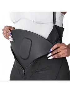 A waist compression plate, pressure plate for fixing high-resilience sponge pads, and abdominal compression board