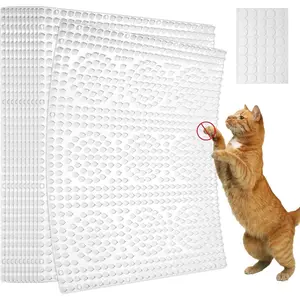 12 Pack Spikes Scat Mat for Cats Indoor Outdoor Cat Repellent Deterrent Keep Cats Off Countertop