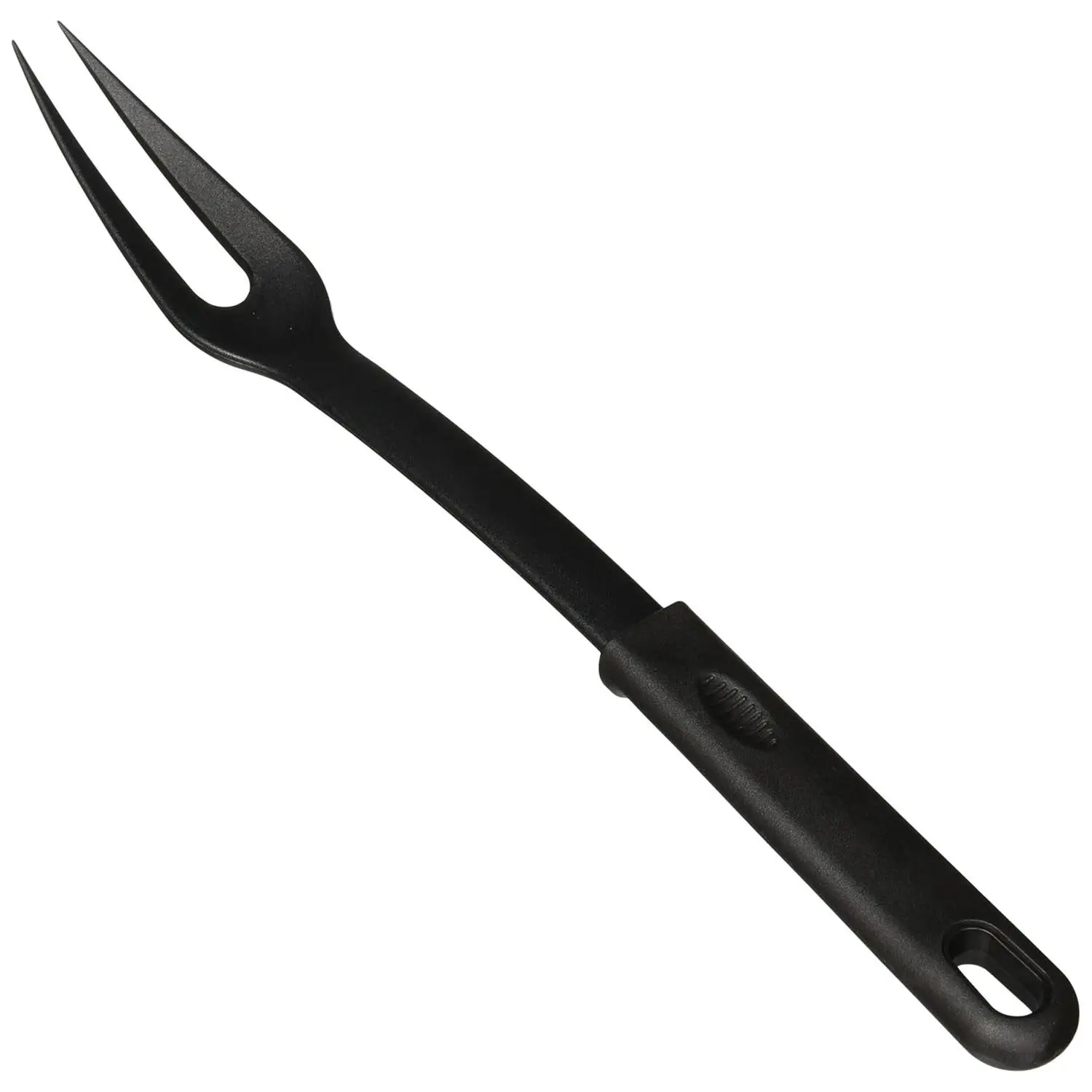 Winco 12" Black Nylon Commercial Basting Fork | Durable construction, Turning Roasts, Carving, Meat Preparation and Commercial Kitchen Use