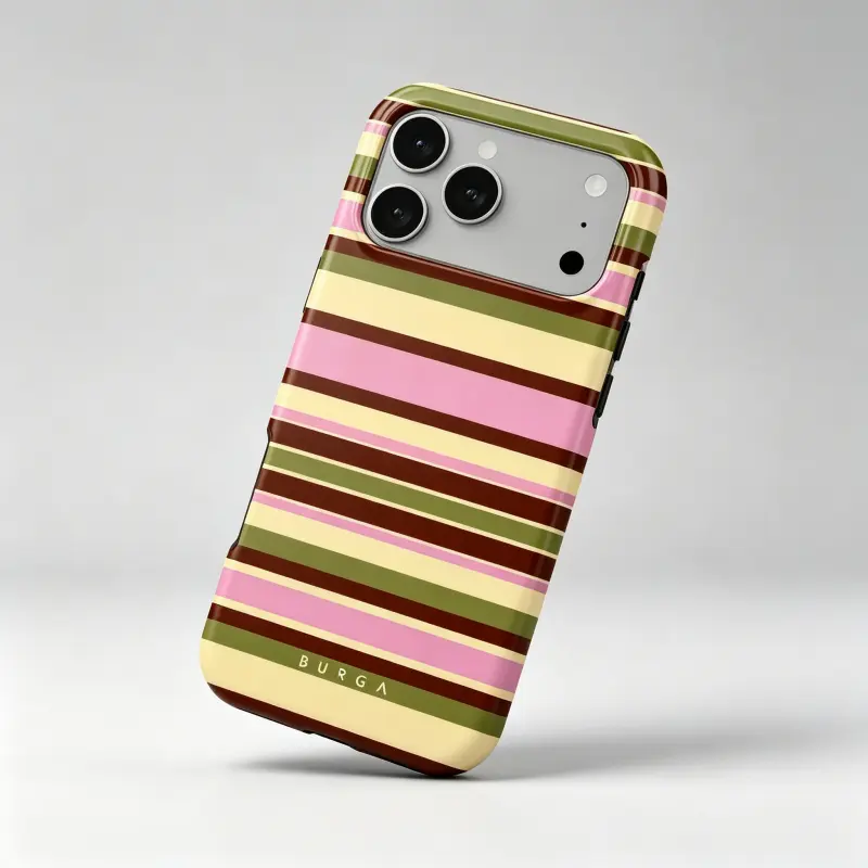 Bright Stripes Sublimation Phone Case Fit iPhone 17 Air/16 Pro Max/15 Plus/14 Pro/13/12/11 Compatible Samsung S26/S25 Ultra/S24 Plus/S23 FE/S22/S21 Model Code: MFL118C