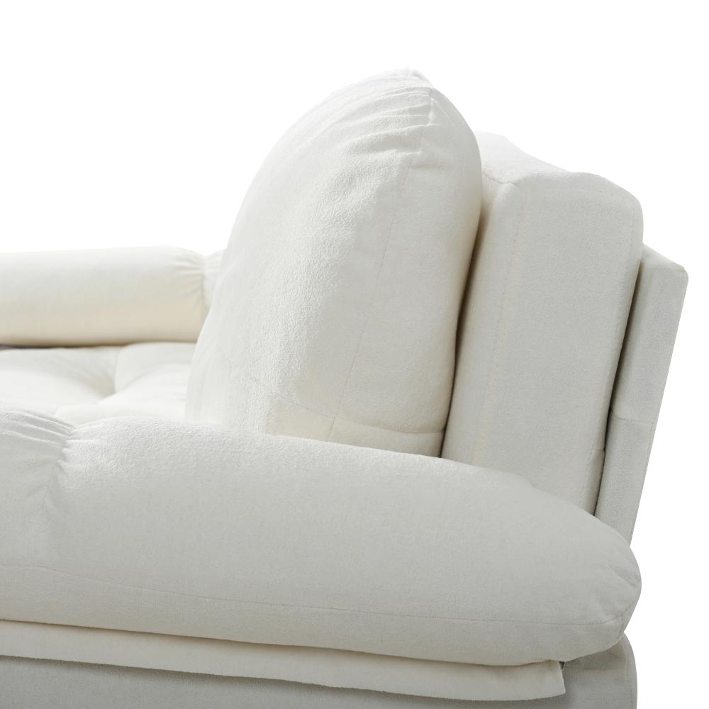 71''Convertible Pull-Out Queen Sleeper Sofa, 3-in-1 Sofa Bed with Side Storage & 8 Silent Casters, Thick Padded Chenille Loveseat for Living Room, Bedroom, Apartment,Beige 71''Convertible Pull-Out Queen Sleeper Sofa, 3-in-1 Sofa Bed with Side Storage & 8 Silent Casters, Thick Padded Chenille Loveseat for Living Room, Bedroom, Apartment,Beige