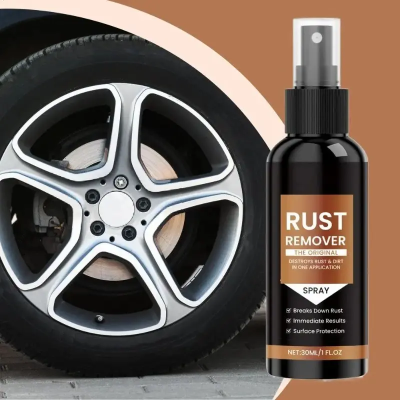 30ml Nexa Rust Remover Spray Car Scratch Remover Upgrade Rust Remover for Metal Metal Rust Dissolver Iron Stain Cleaner