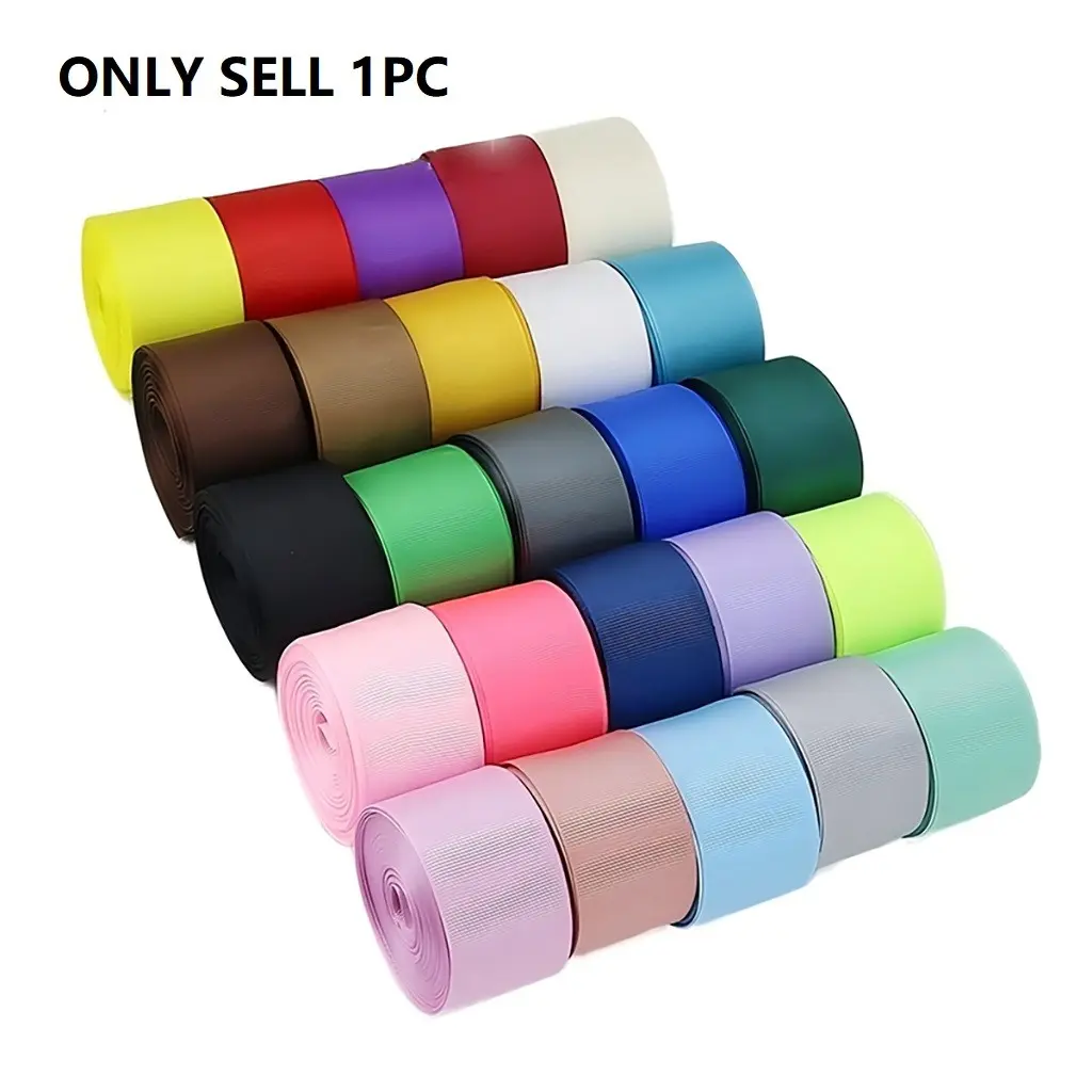 10m Long, 4cm Wide Grosgrain Ribbon, Multi-Color, Ideal for Weddings, Bouquets, Flower Wrapping, Packaging, Gift Wrapping, Hair Accessories, Festival Decorations