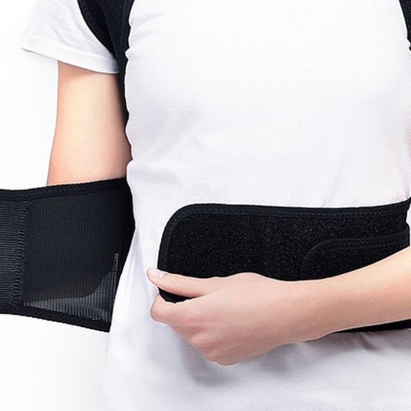 Back Brace Posture Corrector – Breathable Full Back Support, Shoulder Alignment, Spine Relief, Unisex Adjustable Support Vest