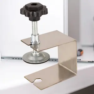G-shaped Drawer Front Mounting Clamp 64mm/54mm/73mm 1/2pcs Drawer Front Installation Clamp Stainless Steel DIY Woodworking Tools