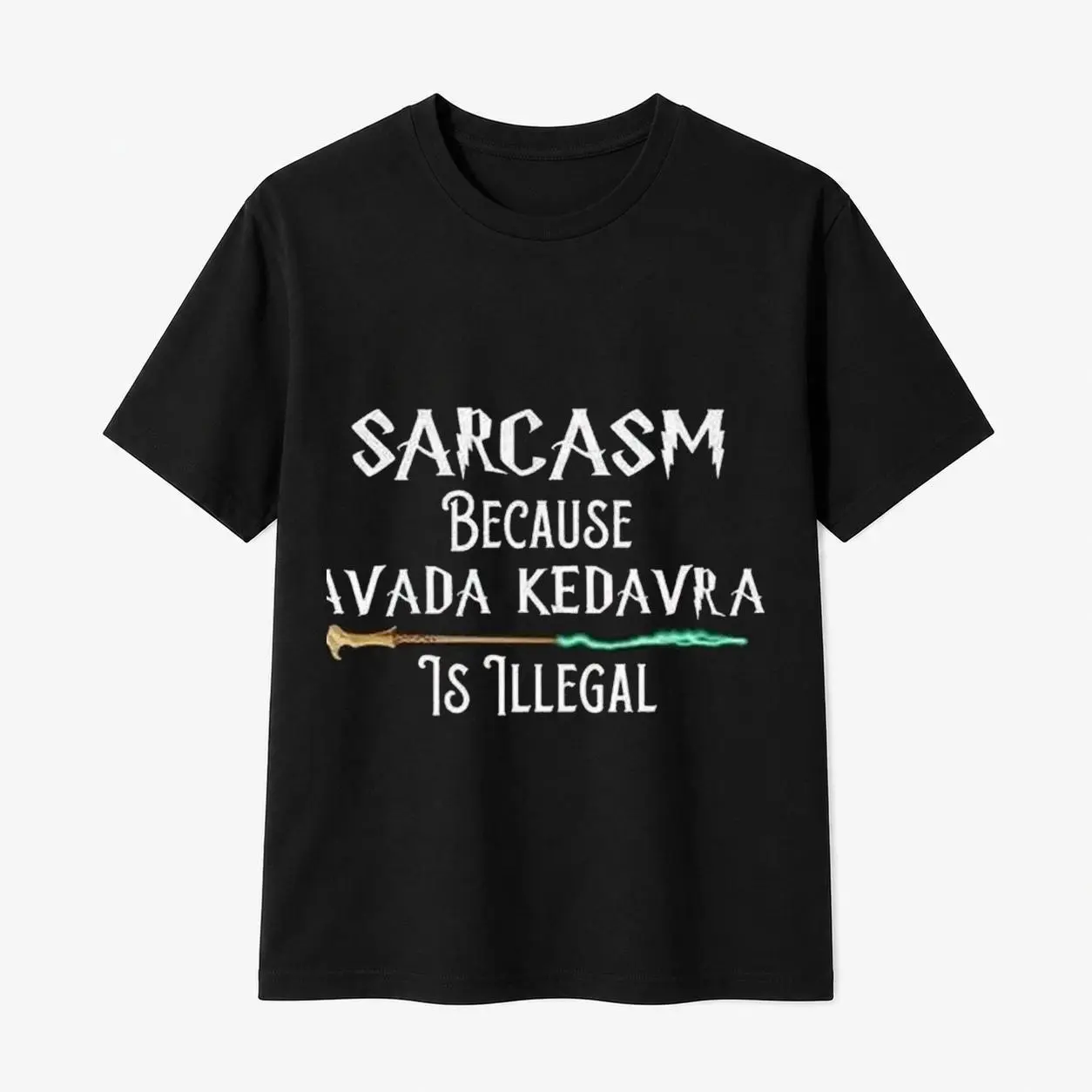 Men's 100% Cotton Short-Sleeve Round-Neck Graphic Menswear Shirt, Humorous Severus Snape Meme Design for Wizarding School Celebrations (Potterhead Targeted)