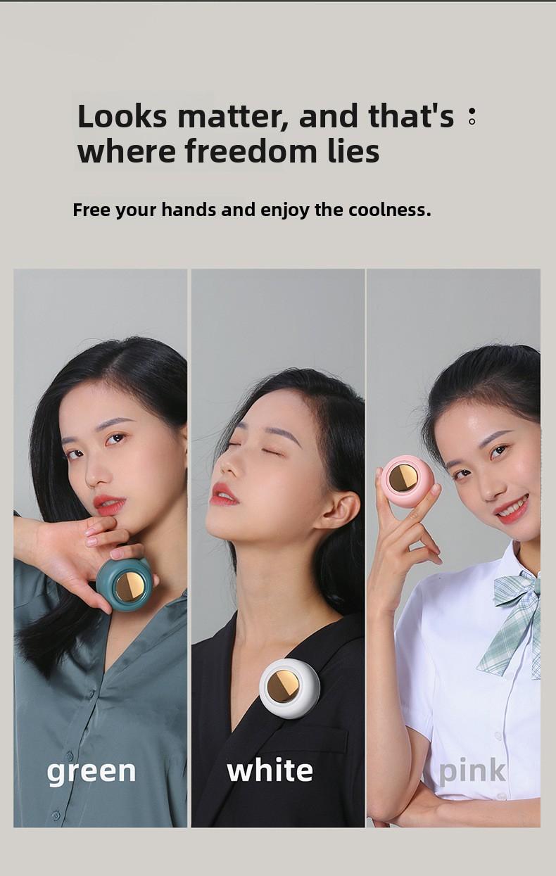 3-in-1 Rechargeable Neck Fan, Wearable Waist Fan, Handheld Fans, Suspended Collar Cooler & Phone Cooling Fan Blows Cold Air, Bladeless Silent Turbo Mini Fan Clip with 66min Fast Charge, Portable Travel Essential & Outdoor Accessory 3-in-1 Rechargeable Neck Fan, Wearable Waist Fan, Handheld Fans, Suspended Collar Cooler & Phone Cooling Fan Blows Cold Air, Bladeless Silent Turbo Mini Fan Clip with 66min Fast Charge, Portable Travel Essential & Outdoor Accessory