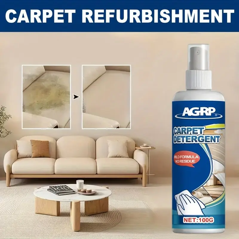 Carpet Refresh Care Spray, pH Balanced Formula, Designed for Indoor Fabrics, Ideal for Sofas, Blankets, Carpets & Home Decor Items