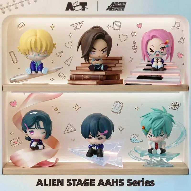 ManYuFan ALIEN STAGE Anakt Art High School Series Blind Box Figure Mystery Box Toy Desktop Decoration Model Figure Birthday Gift
