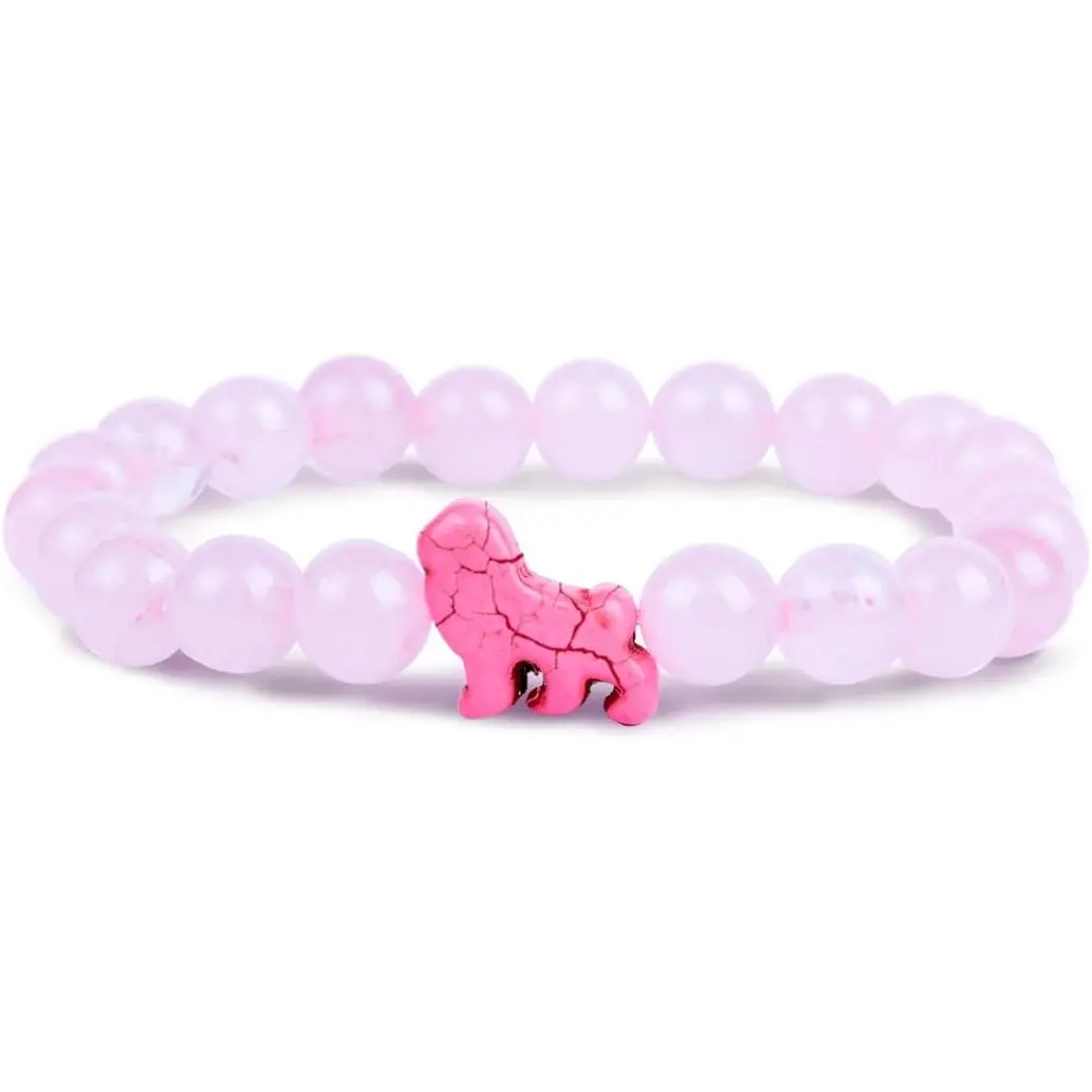 Lion  Bracelet – Track a Real Lion's  – Supports  Conservation – Elastic –  Interactive Mobile App Map – Unisex Conservation