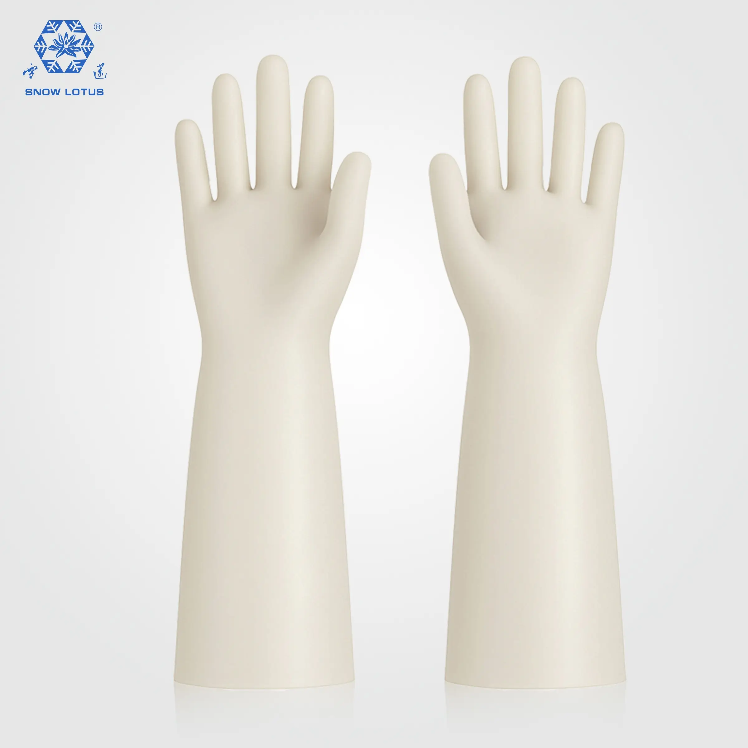 Extended Snow Lotus Nitrile Gloves, Low Allergy Odorless Oil-Proof Waterproof, Kitchen Dishwashing, Bathroom Cleaning Essential