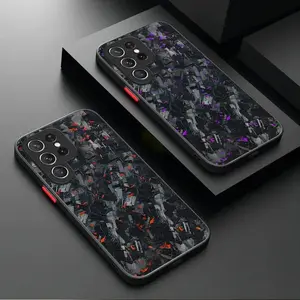 Replicate Real Forged Carbon Fiber Matte Case for Samsung Galaxy S26 S25 S24 S23 Ultra S22 S21 Plus FE A52 A16 A15 A25 A35 A55 5G For iphone 17 16 15 14 13 12 11 17Air Plus Pro Promax