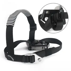Adjustable Foot Ascender for Left & Right Feet – Self-Locking Rope Clamp Grabber, Outdoor Rock Climbing & Mountaineering Gear, Arborist & Rescue Safety Equipment